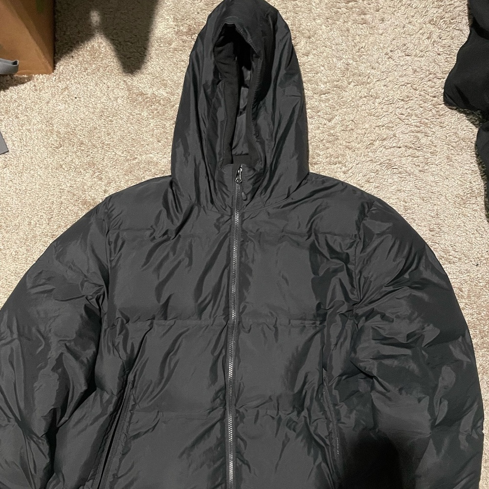 Champion® men's puffer jacket w/hoodie